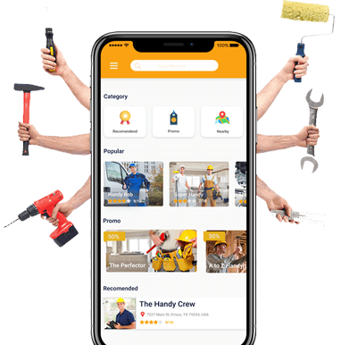 Get On demand Service man app development UAE